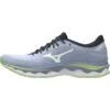 Mizuno Wave Sky 5 Hardloopschoenen Dames - Heather / White / Neo Lime