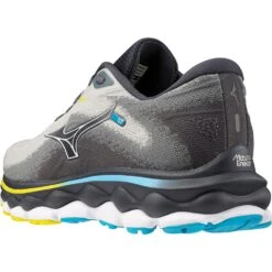 Mizuno Wave Sky 7 Hardloopschoenen Heren - Pearl Blue / White / Bolt 2 -Mode Schoenen mizuno wave sky 7 trail running shoes pearl blue white bolt 2 4 1504003