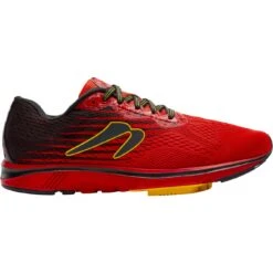 Newton Running Motion 12 Heren Hardloopschoenen - Rood/zwart -Mode Schoenen newton running motion 12 mens running shoes red black 6 1509125