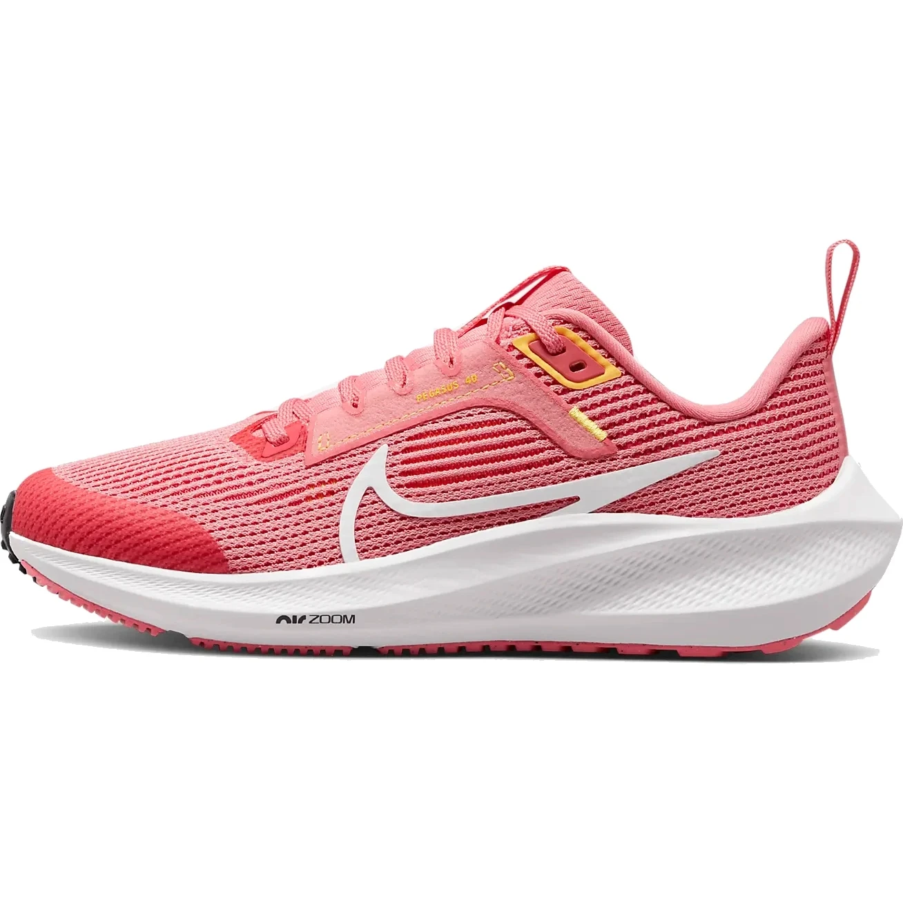 Nike Air Zoom Pegasus 40 Hardloopschoenen Kinderen - Coral Chalk/white-citron Pulse-sea Coral DX2498-600 1 Nike Air Zoom Pegasus 40 Hardloopschoenen Kinderen - Coral Chalk/white-citron Pulse-sea Coral DX2498-600