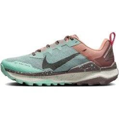 Nike React Wildhorse 8 Trailrunning Schoenen Dames - Mineral/sequoia-plum Eclipse DR2689-301