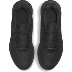 Nike Revolution 6 Next Nature Hardloopschoenen Kinderen - Black/black-dark Smoke Grey DD1096-001 -Mode Schoenen nike revolution 6 next nature big kids running shoes black black dark smoke grey dd1096 001 8 1523095