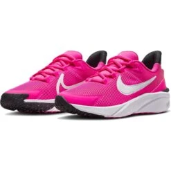 Nike Star Runner 4 Schoenen Voor Kinderen - Fierce Pink/black-white DX7615-601 -Mode Schoenen nike star runner 4 fierce pink black white dx7615 601 1 1520531