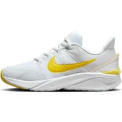 Nike Star Runner 4 Schoenen Voor Kinderen - Summit White/optimum Yellow-vivid DX7615-101