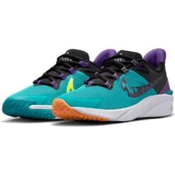 Nike Star Runner 4 SE Schoenen Voor Kinderen - Teal Nebula/purple Cosmos-blac FJ1805-300 -Mode Schoenen nike star runner 4 next nature se kids shoe gs teal nebula purple cosmos black fj1805 300 3 1520501