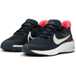 Nike Star Runner 4 Schoenen Voor Kinderen - Dark Obsidian/bright Crimson/summit White/phantom DX7615-401 -Mode Schoenen nike star runner 4 shoes kids dark obsidian bright crimson summit white phantom dx7615 401 8 1566660