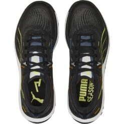 Puma Voyage Nitro 2 Heren Trail Running Schoenen - Puma Black-Light Lime -Mode Schoenen puma voyage nitro 2 mens trailrunning shoes puma black light lime 5 1235576