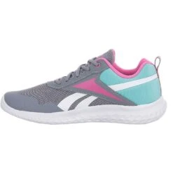 Reebok Rush Runner 5 Hardloopschoenen Kinder - Cold Grey 3/cyber Mint F23/true Pink -Mode Schoenen reebok rush runner 5 kids running shoes cold grey 3 cyber mint f23 true pink 3 1557759