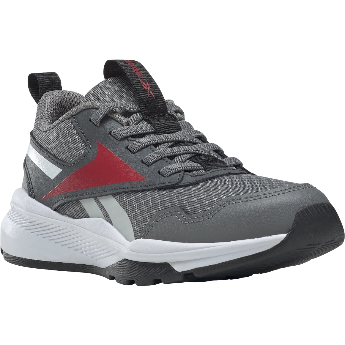 Reebok XT Sprinter 2.0 Alternate Kids Running Shoes - Pure Grey 6/pure Grey 7/vector Red 3 Reebok XT Sprinter 2.0 Alternate Kids Running Shoes - Pure Grey 6/pure Grey 7/vector Red - Afbeelding 3