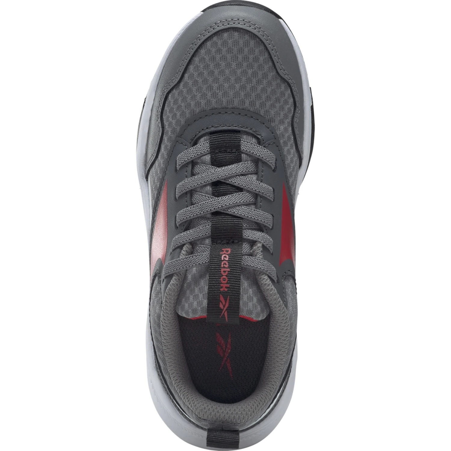 Reebok XT Sprinter 2.0 Alternate Kids Running Shoes - Pure Grey 6/pure Grey 7/vector Red 4 Reebok XT Sprinter 2.0 Alternate Kids Running Shoes - Pure Grey 6/pure Grey 7/vector Red - Afbeelding 4