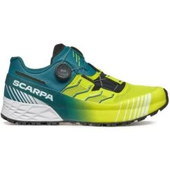 Scarpa Ribelle Run Kalibra HT Trail Running Schoenen - Lime Green/deep Lagoon