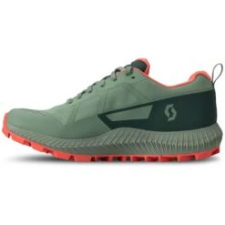 SCOTT Supertrac 3 GTX Dames Hardloopschoenen - Frost Green/coral Pink -Mode Schoenen scott supertrac 3 gtx womens running shoes frost green coral pink 3 1411095