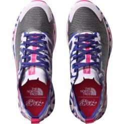 The North Face TNF X Elvira VECTIV™ Infinite Trail Running Schoenen Dames - Lapis Blue Fernando Elvira Collab Print/Lavender Fog -Mode Schoenen the north face womens tnf x elvira vectiv infinite trail running shoes lapis blue fernando elvira collab print lavender fog 3 1305220