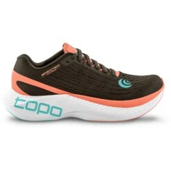 Topo Athletic Specter Dames Hardloopschoenen - Espresso/peach -Mode Schoenen topo athletic specter womens running shoe black peach 5 1261796