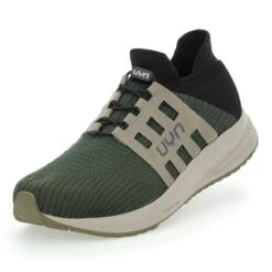 UYN Nature Tune Vibram Hardloopschoenen - Military/Black